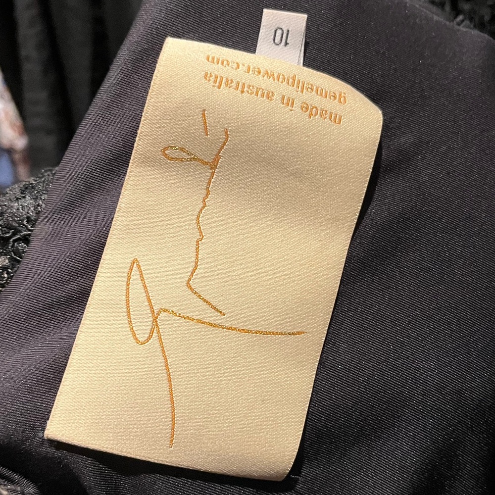 Gemeli Power Motel Jay Dress in Black - Picture 4 of 8